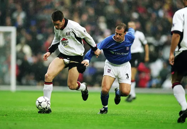 Ipswich v Fulham in 2001