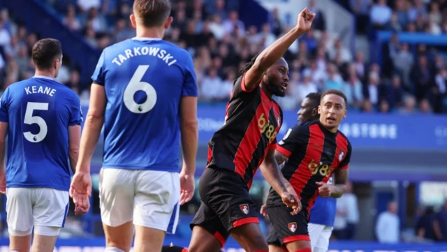 Bournemouth's Antoine Semenyo celebrates