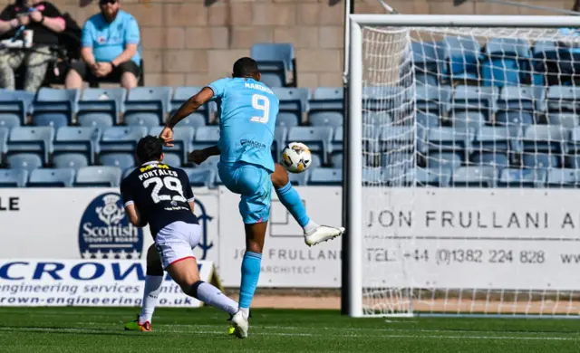 Mandron goal v Dundee