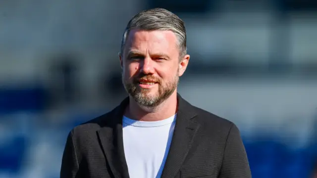 DINGWALL, SCOTLAND - AUGUTS 31: Aberdeen manager Jimmy Thelin during a William Hill Premiership match between Ross County and Aberdeen at the Global Energy Stadium, on August 31, 2024, in Dingwall, Scotland