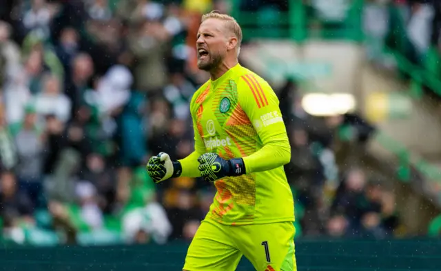 Kasper Schmeichel had a quiet Premiership debut