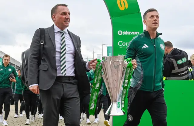 Brendan Rodgers and Callum McGregor