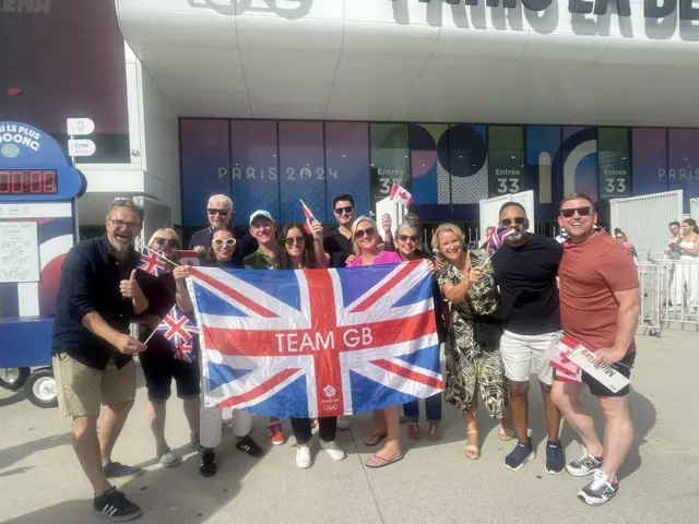 Team GB fans