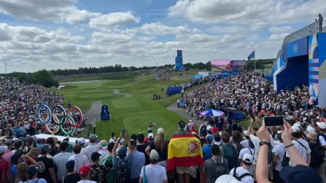 View of the first tee