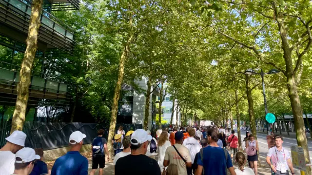 Walk to Stade de France