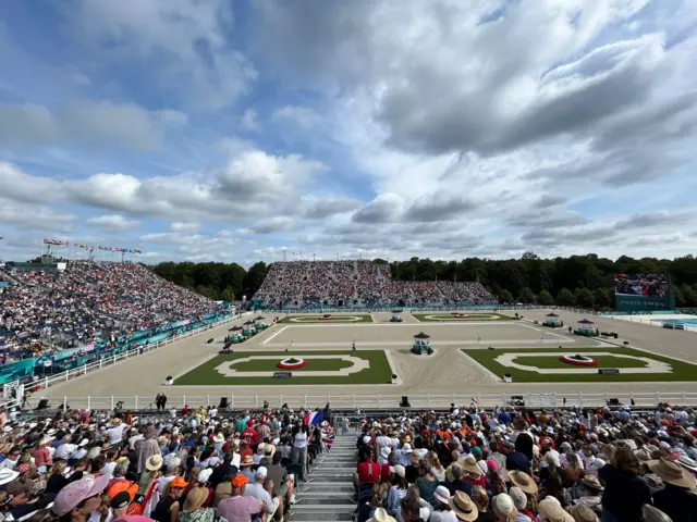 Dressage arena