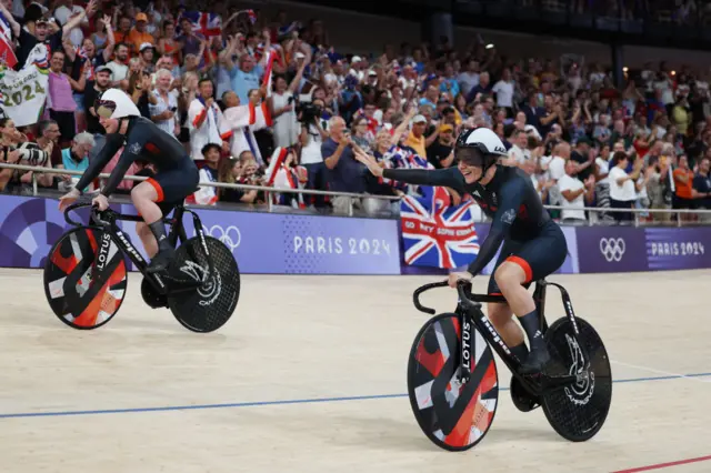 Women's track cycling