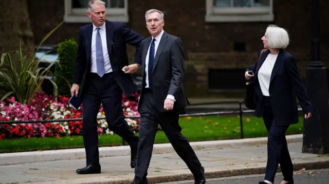 Chief of the Defence Staff Admiral Sir Tony Radakin arriving at Downing Street