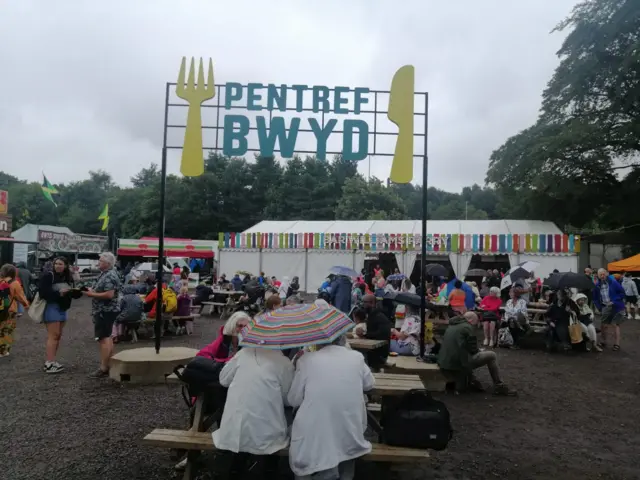 pentref bwyd