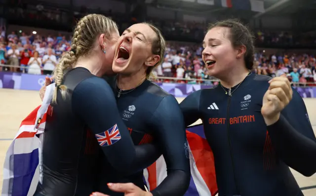 GB women's cycling team