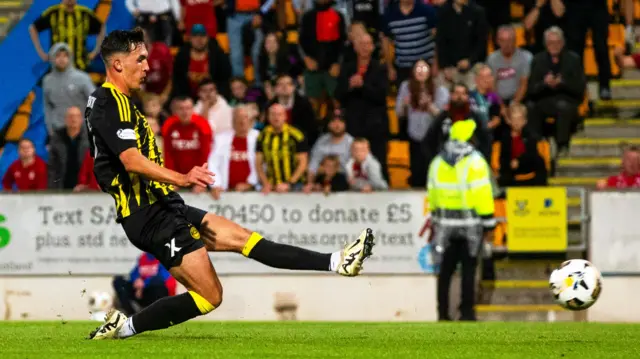 Jamie McGrath slots in Aberdeen's second