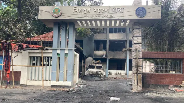 A police station in Dhaka