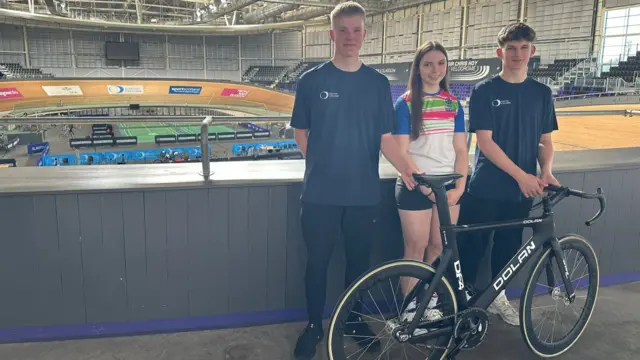 Team Scotland cyclists