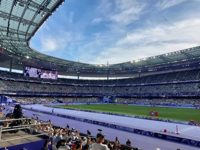 A view of the Stade de France