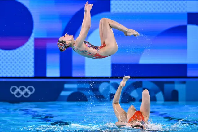 China's artistic swimmers