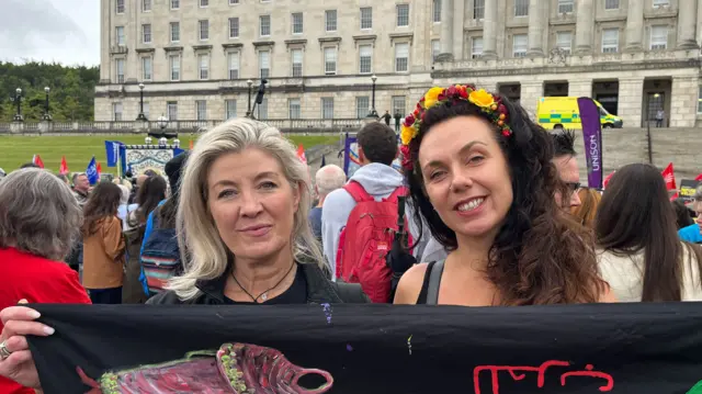 Denise Bradley (left) and Aska Tarach (right)