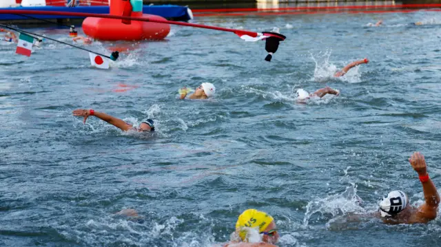 Women's 10km marathon swimming.