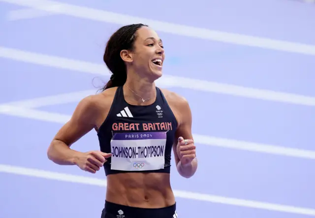 Great Britain's Katarina Johnson-Thompson