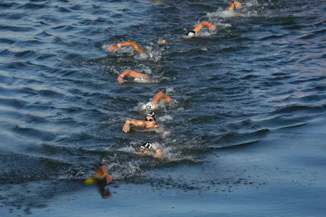 Women's 10km swim