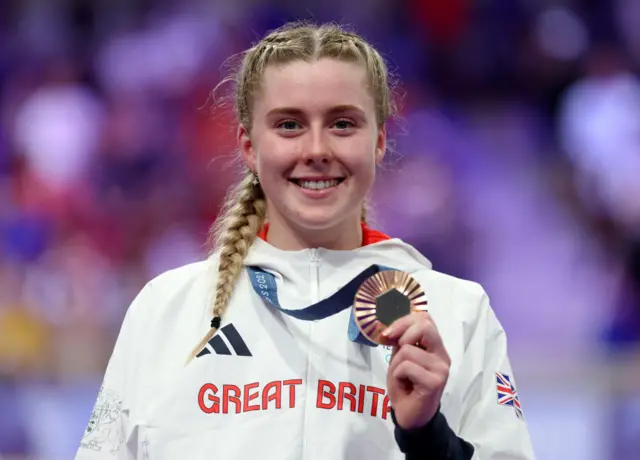 GB Bronze medalist Emma Finucane