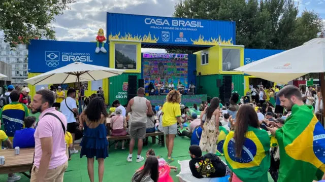 Brazil fan park