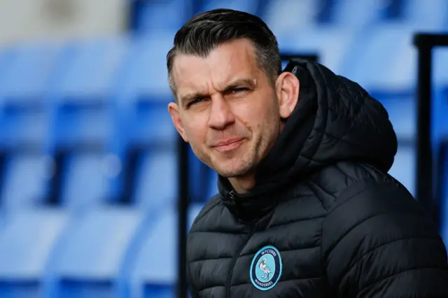 Wycombe boss Matt Bloomfield
