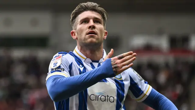 Josh Windass celebrates scoring