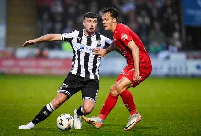 Oisin Smyth on the ball