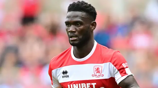 Emmanuel Latte Lath playing for Middlesbrough