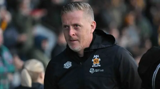 Cambridge boss Garry Monk