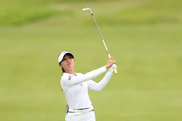 Lydia Ko of Team New Zealand