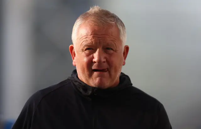 Sheffield United boss Chris Wilder