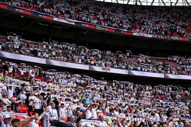 Fans at Wembley