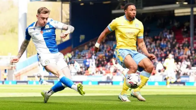 Blackburn Rovers v Sheffield Wednesday in the Championship