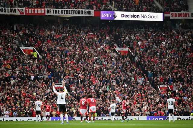 The LED Screen displays a message from VAR, which reads "Decision, No Goal"