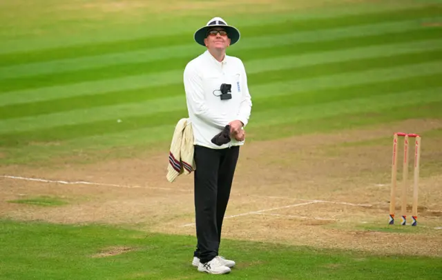 Umpire Rob Bailey