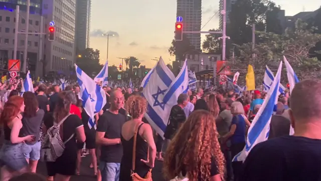 Protest in Tel Aviv