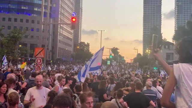 Protest in Tel Aviv