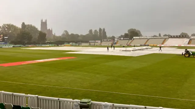 It's Raining Again at Worcester