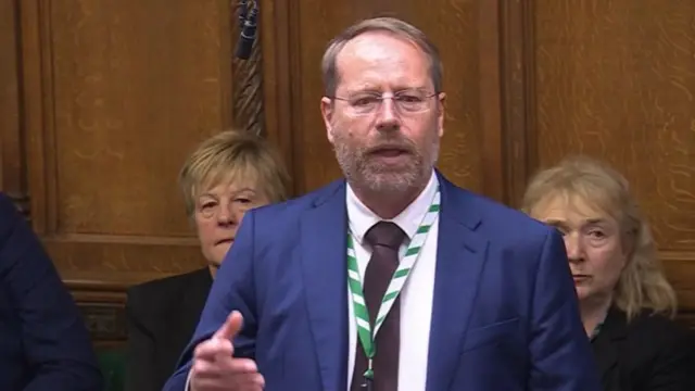 Andy Macnae speaking in the House of Commons