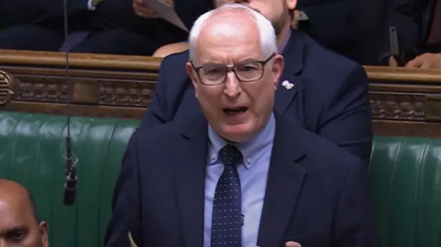 Labour's Neil Duncan-Jordan speaking in the House of Commons