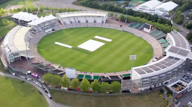 An aerial view of the Utilita Bowl