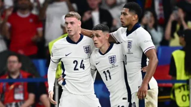 Cole Palmer, Phil Foden, Jude Bellingham