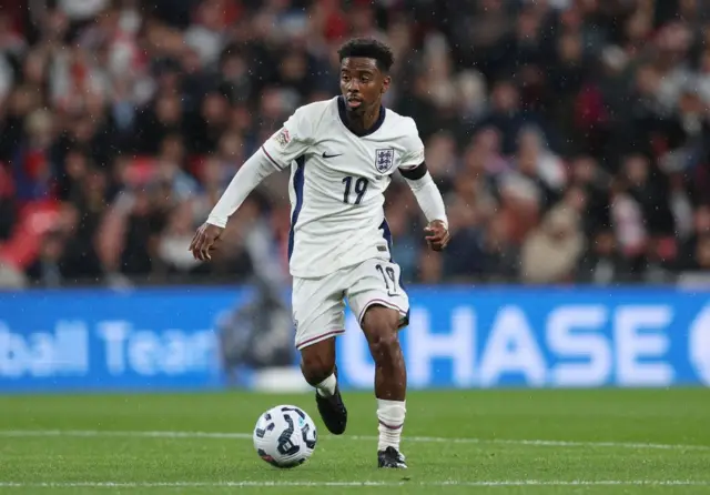 Lille midfielder and England international Angel Gomes