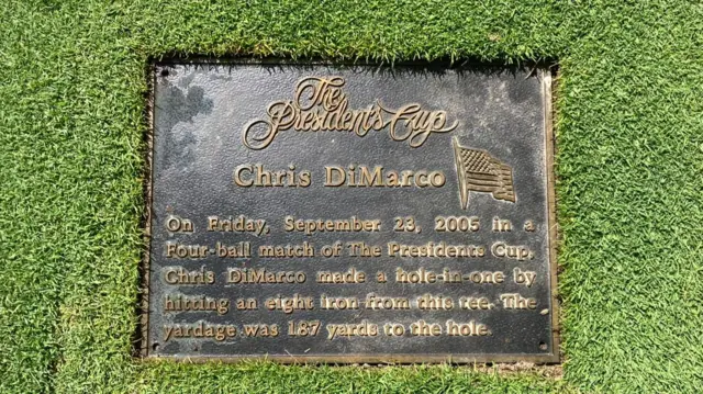 Chris Di Marco plaque