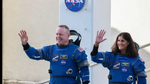 Butch Wilmore and Sunita Williams