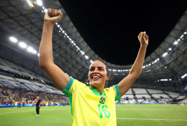 Brazil forward Gabi Nunes