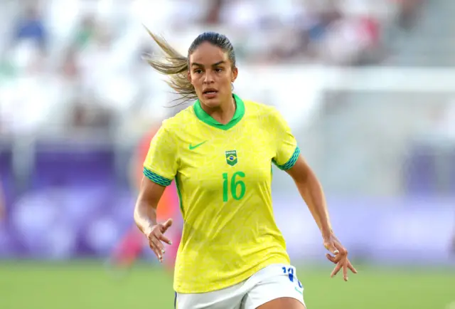 Brazil forward Gabi Nunes