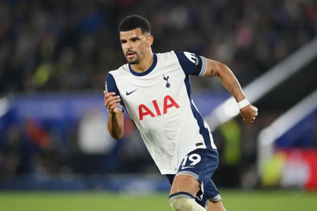 Tottenham striker Dominic Solanke