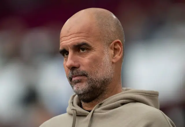 Manchester City manager Pep Guardiola